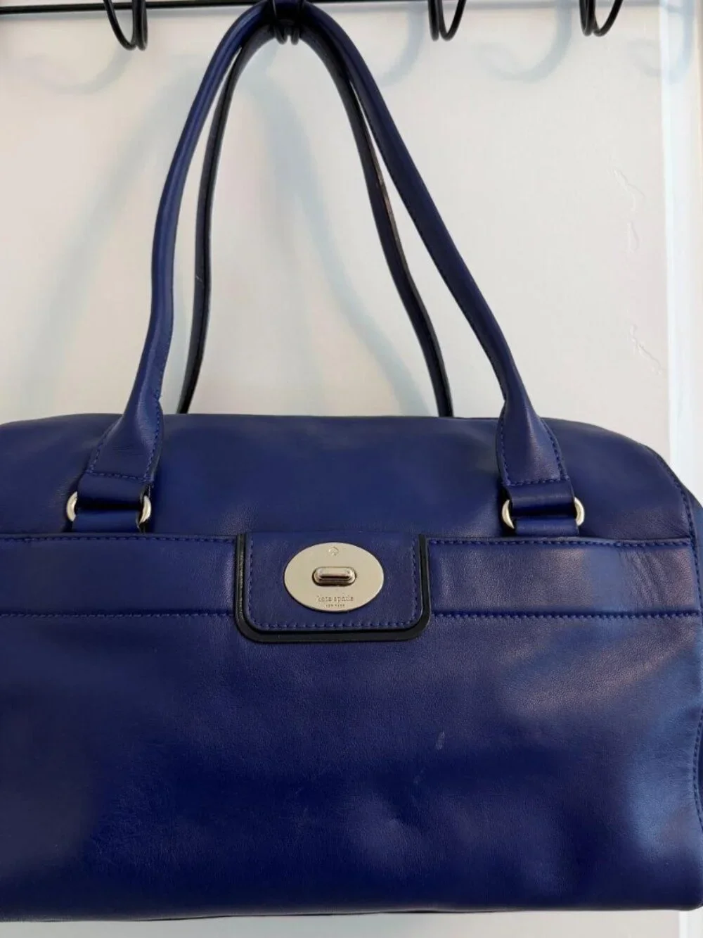 Kate Spade New York Cobalt Blue Leather Satchel